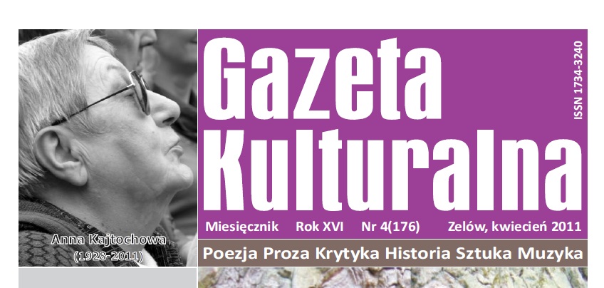 Gazeta Kulturalna, kwiecień 2011